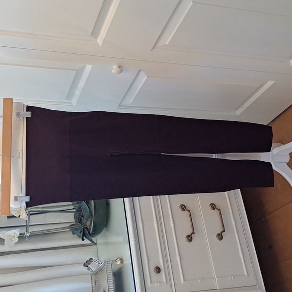 NWOT Spanx Womens Seamless High Rise Athletic/Athleisure Eggplant Leggings LG - Picture 1 of 8